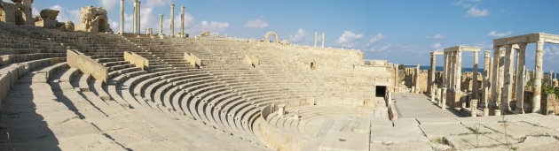 Theater in Leptis Magna