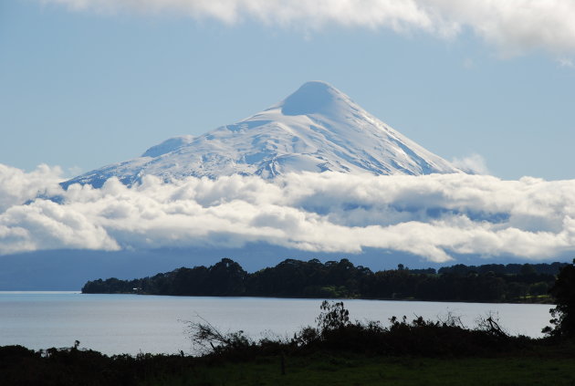 vulkaan Osorno vanuit lago Llanquihue