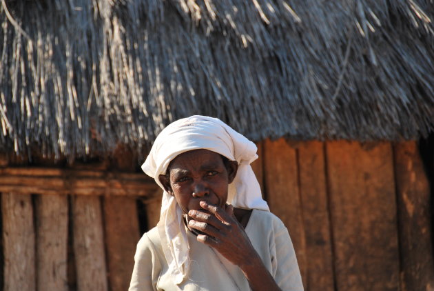 Mevrouw in Mozambique