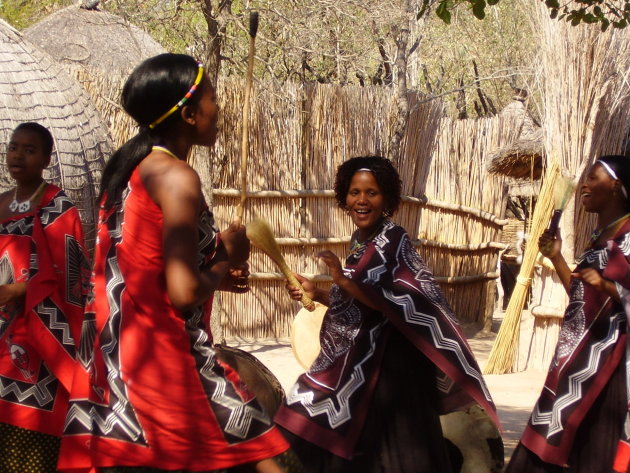 Dansende Swazi's