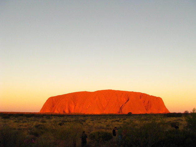 Sunset Uluru 