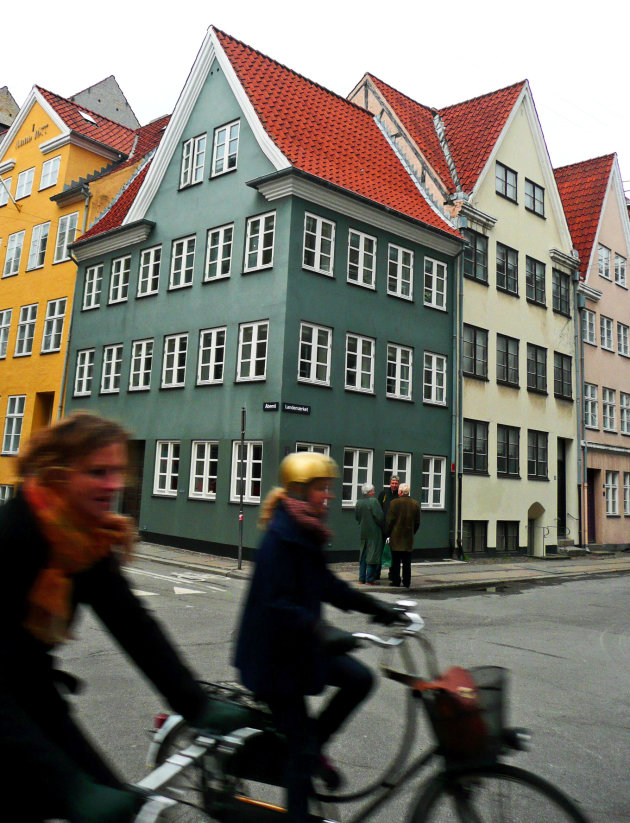 Fietsers in Kopenhagen