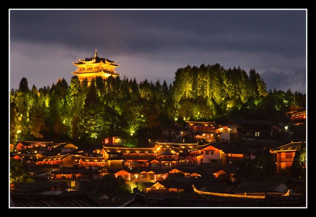 Lichtjes in Lijiang