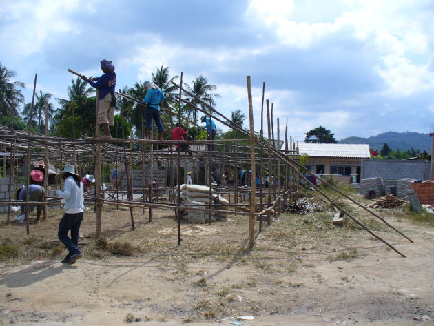 Thaise bouwvakkers