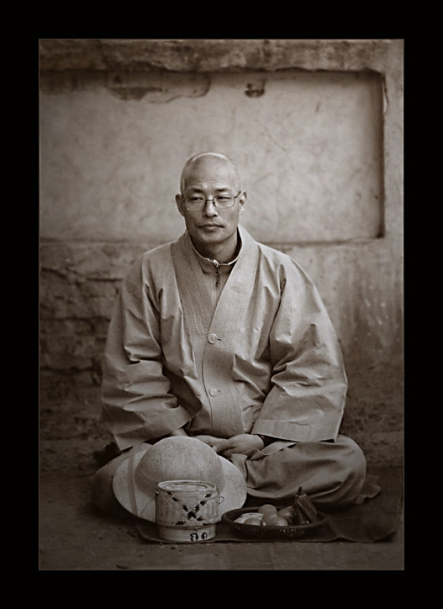 japanese zen monk
