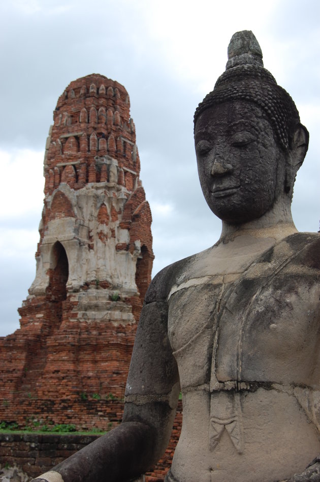 Oude tempels in Ayutthaya 