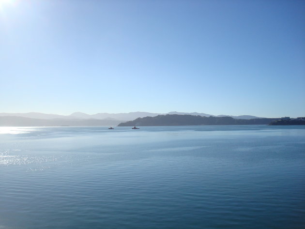 Ferry tocht van Wellington naar Picton