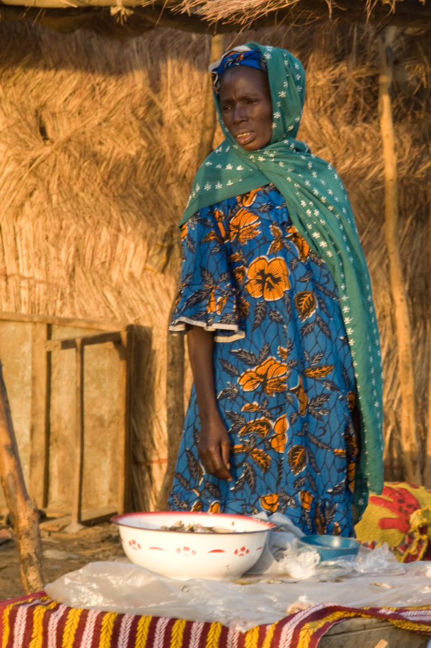 vissersvrouw in Segou