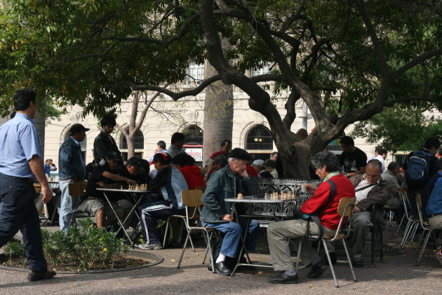 Santiago de chili- plaza mayor