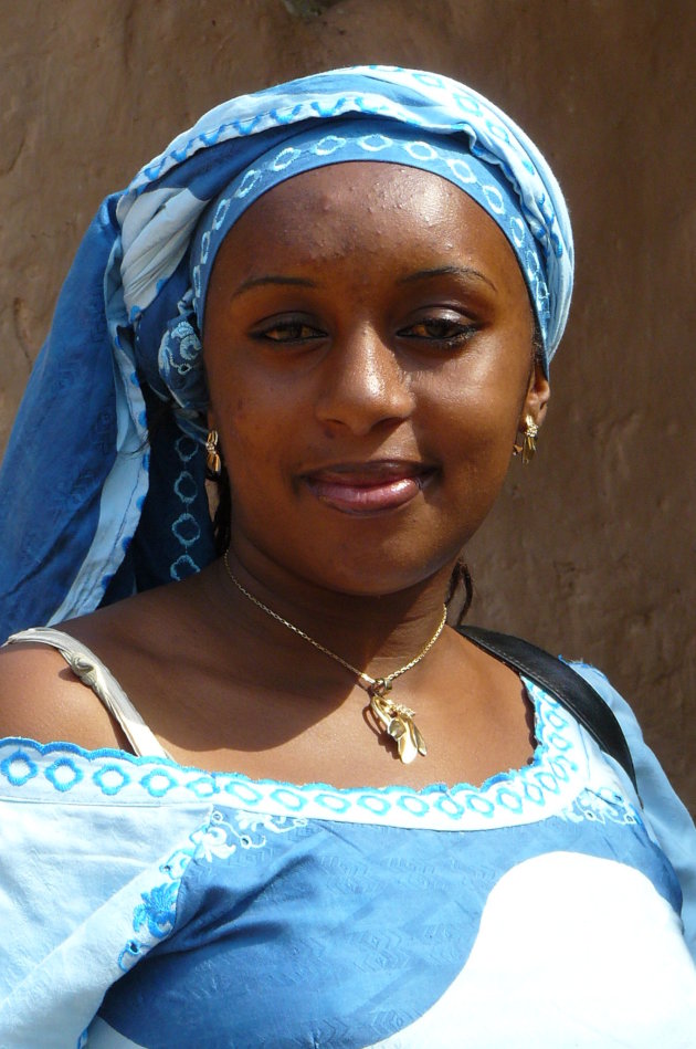 Vrouw in Bamenda