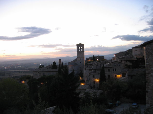 Avond in Assisi