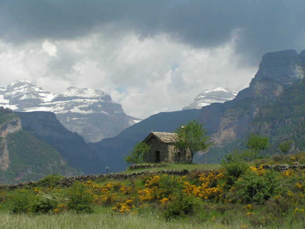 Provincie Huesca, omgeving Ainsa