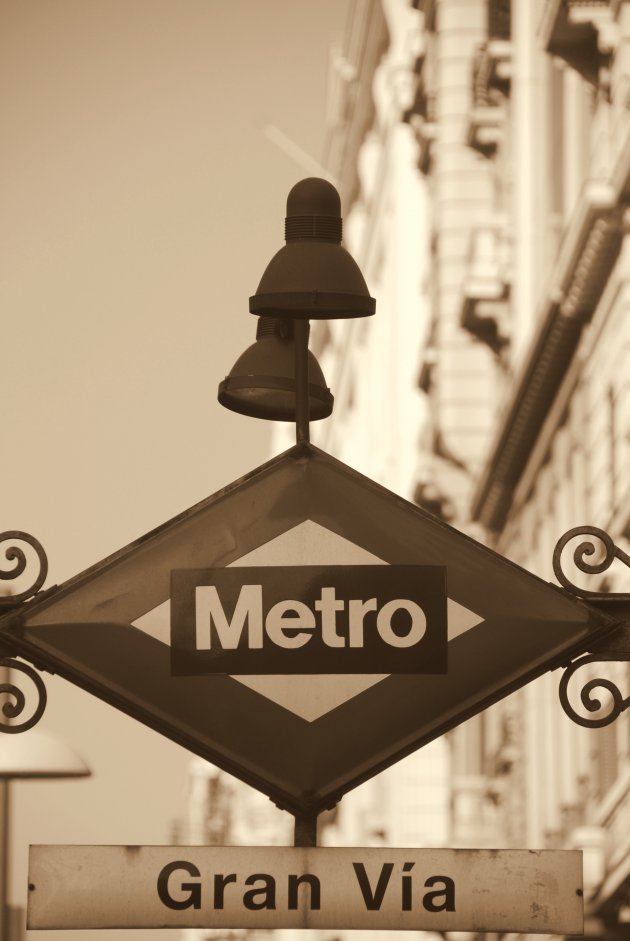 Metro in Madrid