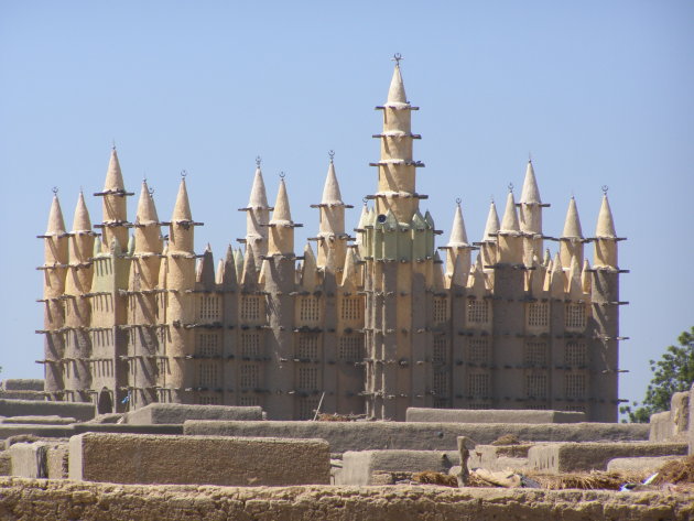 Moskee aan de Niger