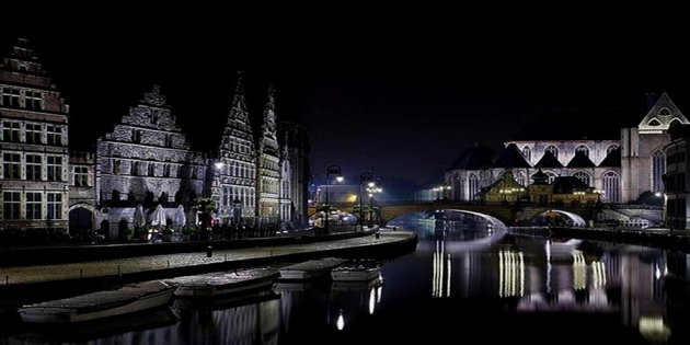 Nacht in Gent