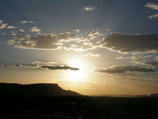 Zonsondergang, Alice Springs