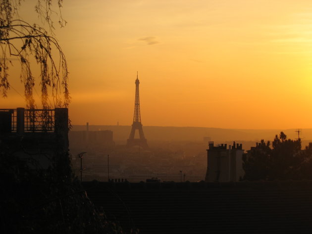 Zonsondergan, Parijs