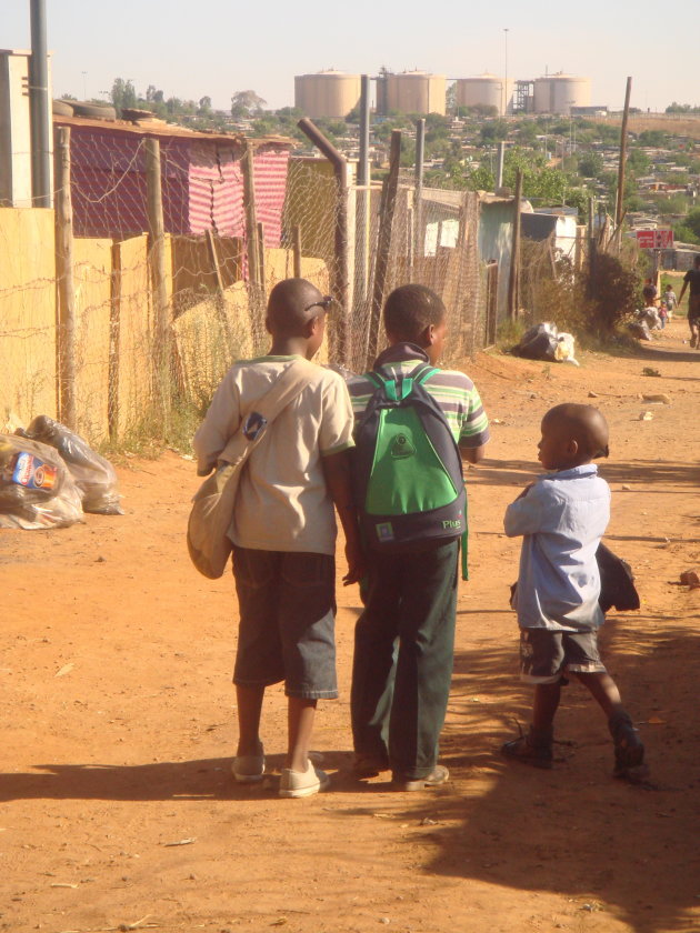 kinderen in de soweto