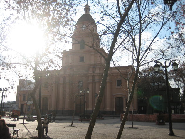 Kleine Cathedraal in Santiago