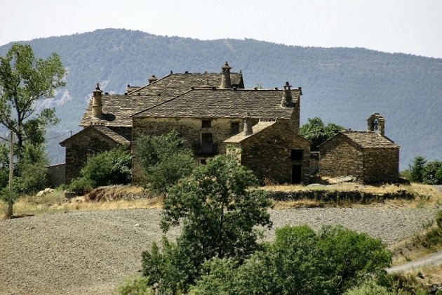 boerderij nabij Oncins, Pyreneën
