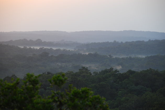 Sunset at Tikal