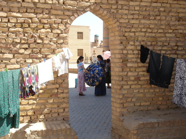 Doorkijkje in Khiva