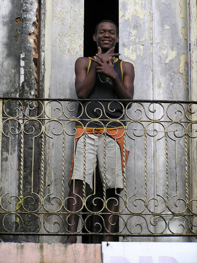 Stoere gast in Salvador de Bahia