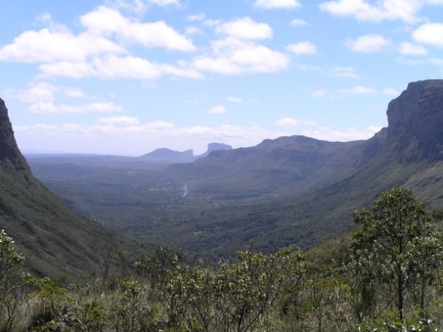 Weids landschap van Chapada Diamantina