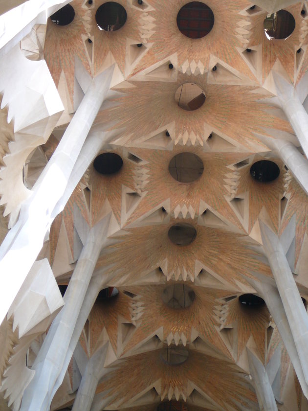Plafond Sagrada Familia