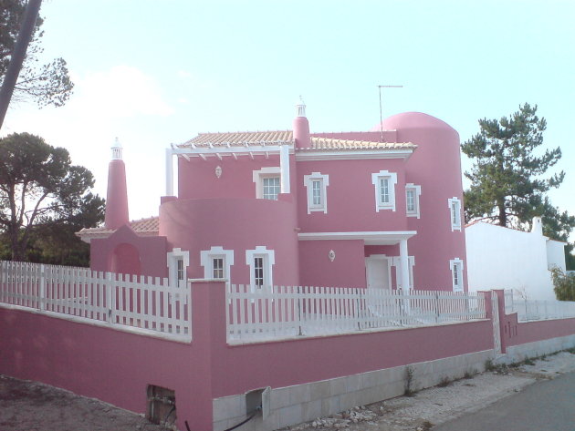 het roze huis