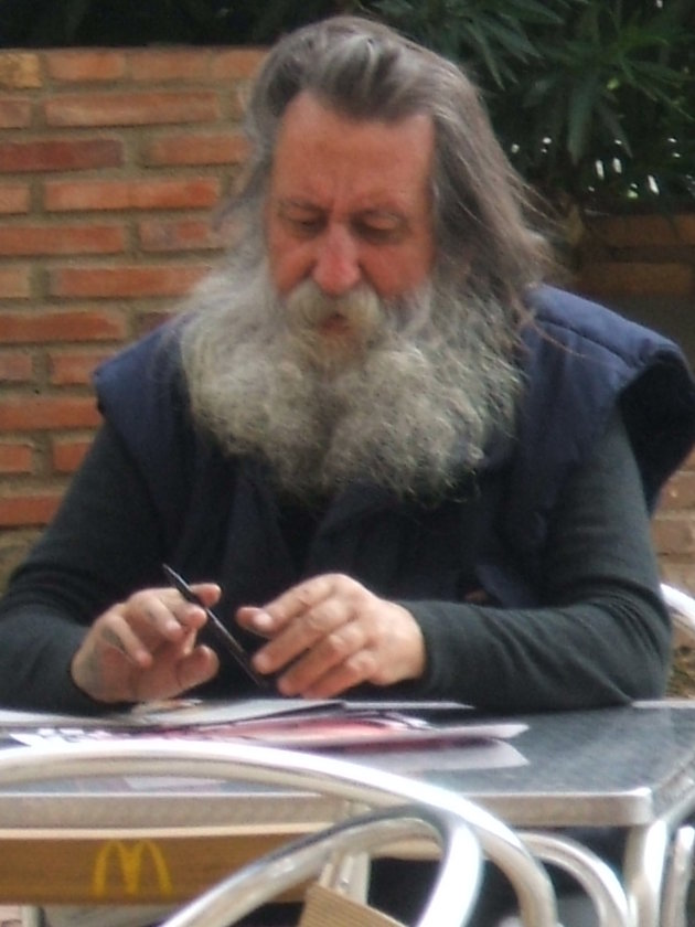 Kunstenaar in Valencia