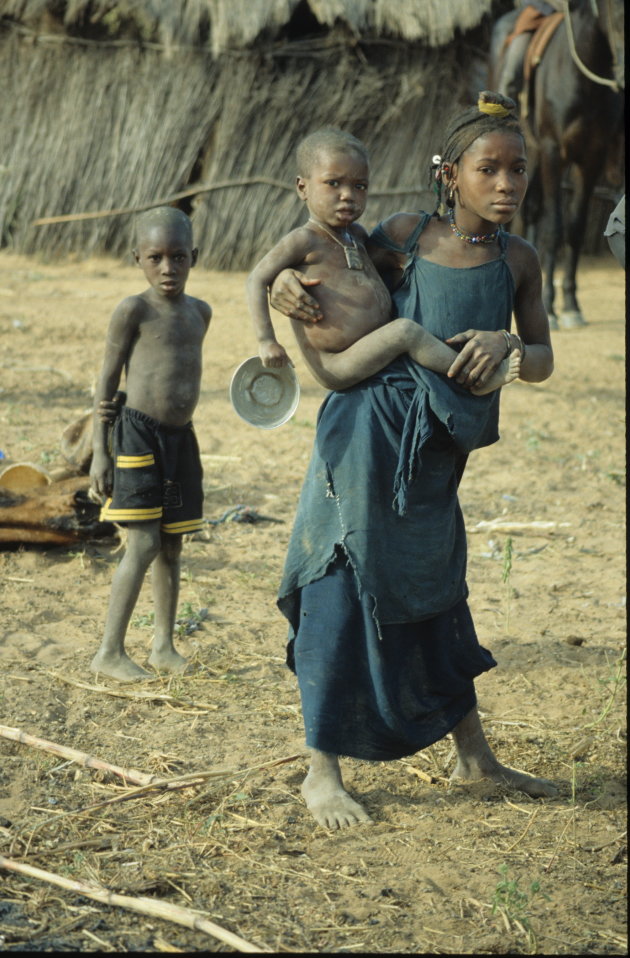 Kinderen in Sahel gebied van Mali