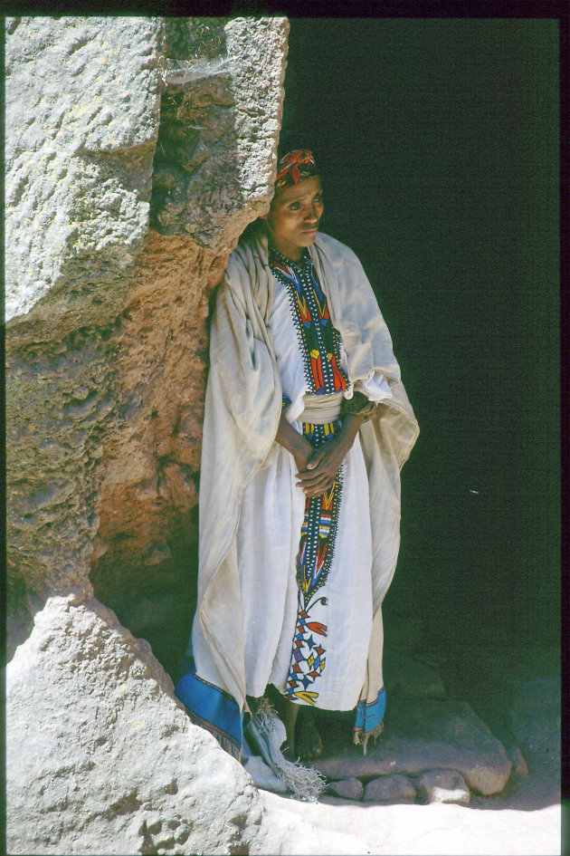Amhaarse vrouw in Lalibela
