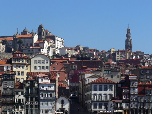 zicht op Porto