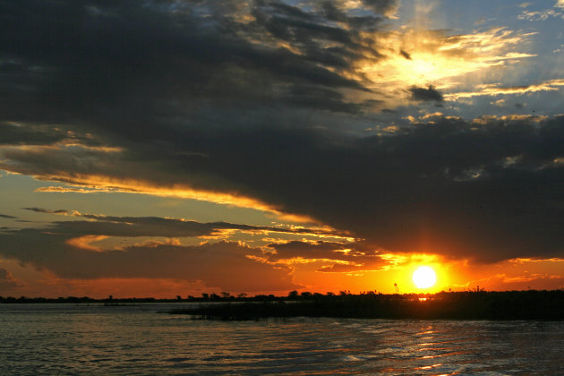 Sundowner Zambezi rivier