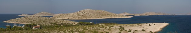 Panorama van de Kornaten