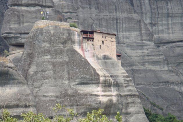 1 van de kloosters op de rotsen