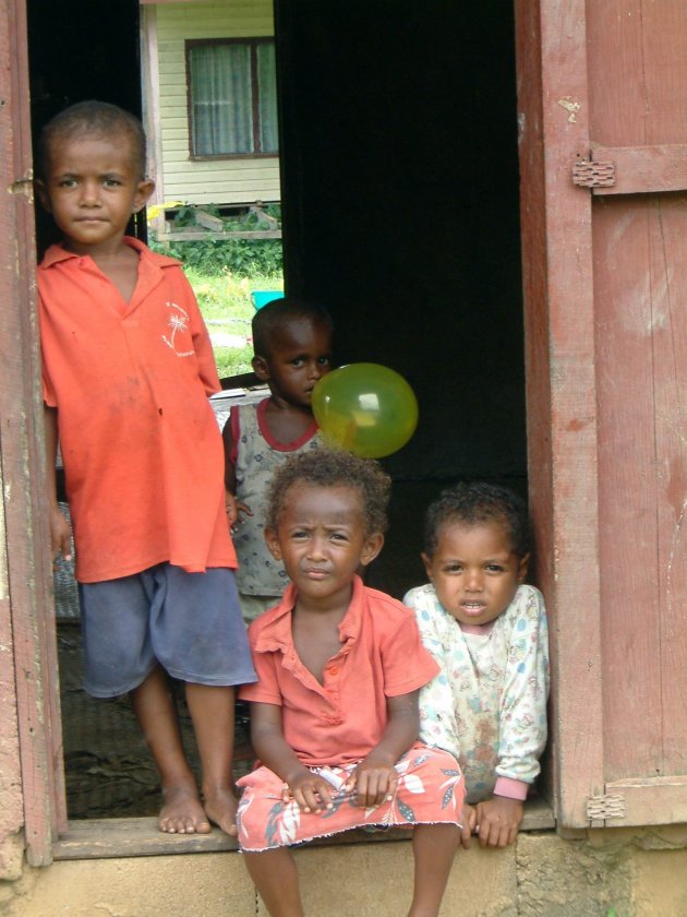 Kids from inland Viti Levu