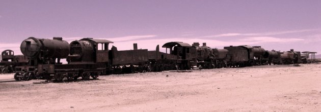 Train graveyard Uyuni