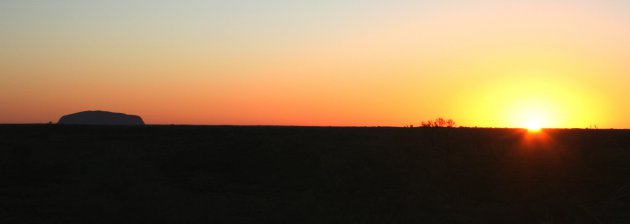 Uluru in het licht!