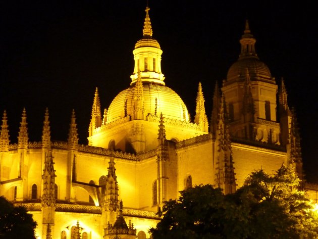 Nachtelijk Segovia