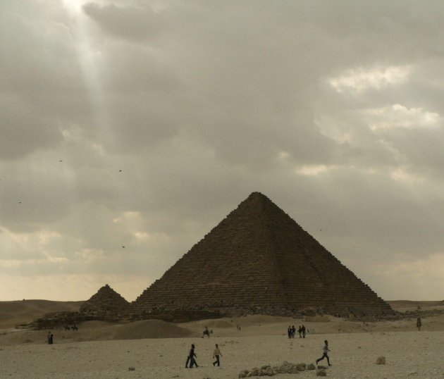 Pyramide bij Cairo