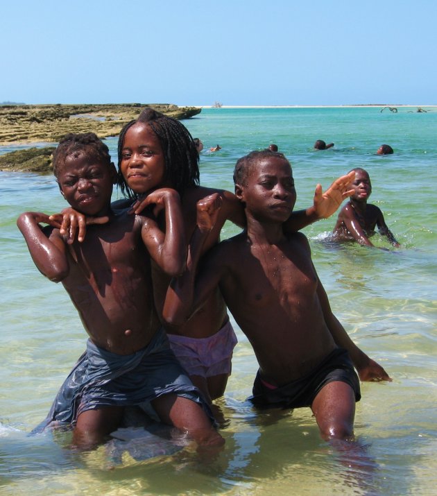 Kids.Bazaruto eiland