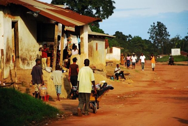 Liberia dorpsleven