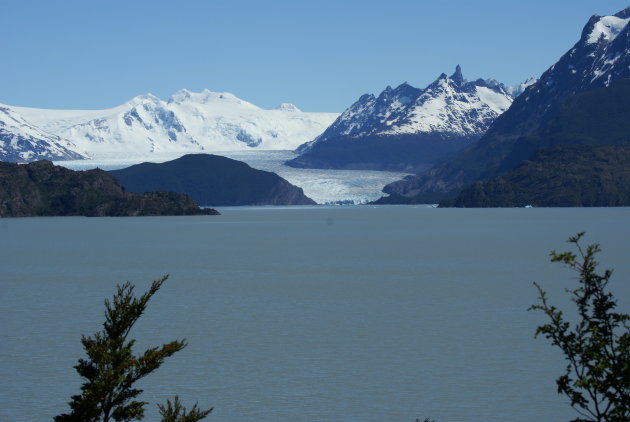 Lago Grey en Grey Glacier