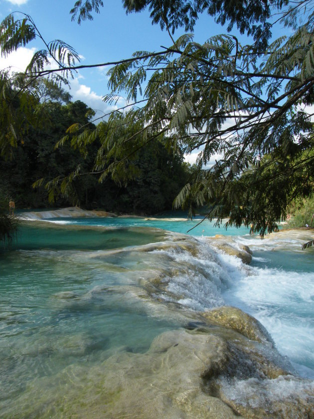 Watervallen van Agua Azul