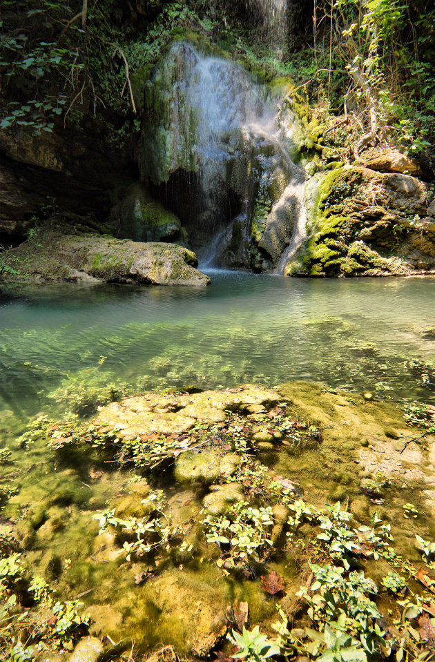 Watervallen van Mylophotamos