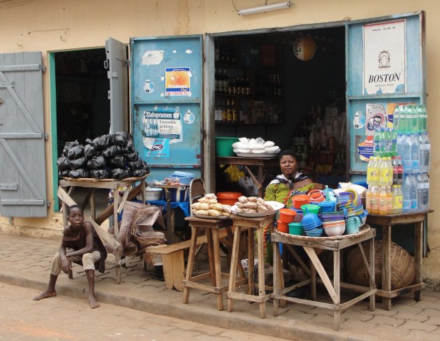 Winkeltje in Ouidah
