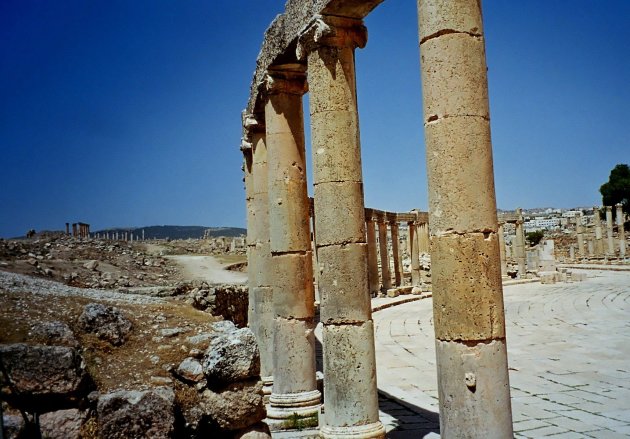 Jerash, het forum