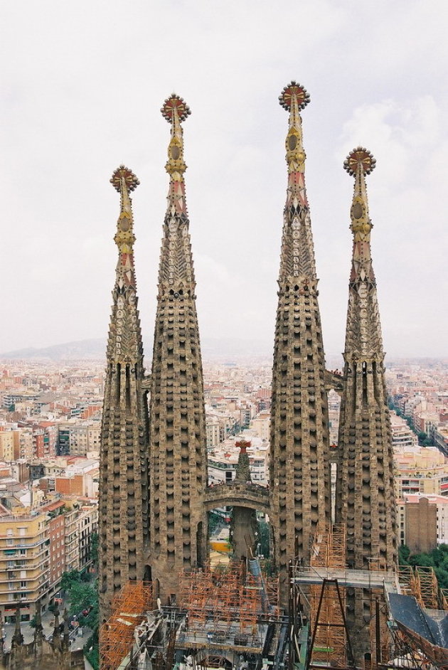 Towers Sagrada Familia